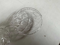 Hbn lampkapje kunststof transparant +/- ø16 x 6 cm hoog (280x) - afbeelding 3 van  5