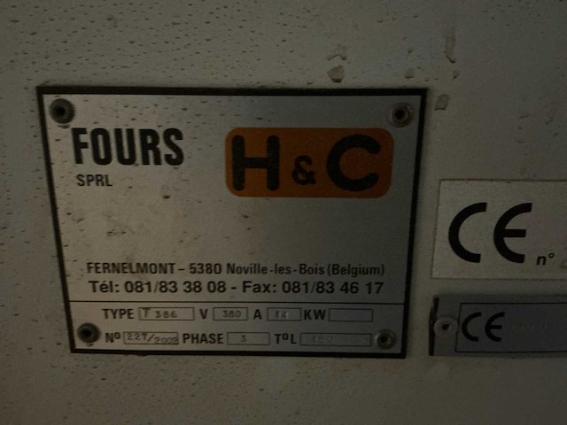 H&c fours t 386 hardings oven - afbeelding 8 van  8