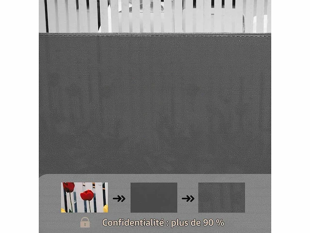 Hdpe shade netto 180 g/m² - 1,2 x 15 m - afbeelding 3 van  6