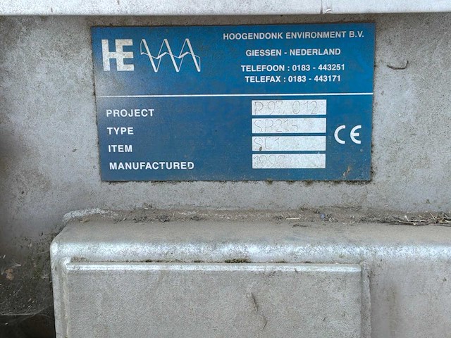 He sp215 opvoerveizel - afbeelding 4 van  5