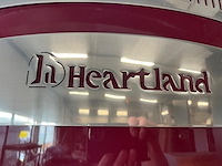 Heartland frigo bordeaux - afbeelding 4 van  7