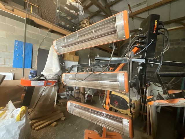 Heatlight technology mobiel professioneel infrarood droger, houtbewerking, anderen - afbeelding 4 van  6
