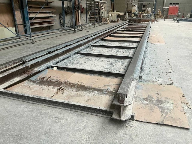 Heavy duty metalen railsysteem - afbeelding 1 van  4