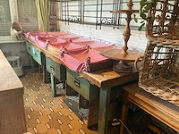 Heavy duty vintage werktafel - afbeelding 1 van  4