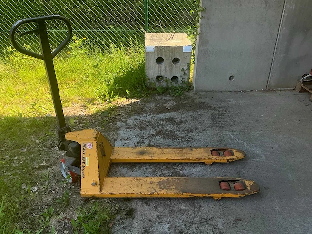Heavy load mover hpt-25 nd hand hydraulische palletwagen - afbeelding 3 van  5