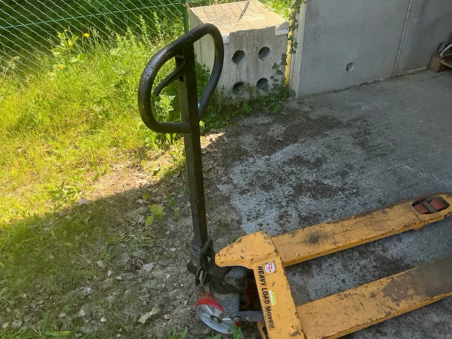 Heavy load mover hpt-25 nd hand hydraulische palletwagen - afbeelding 4 van  5