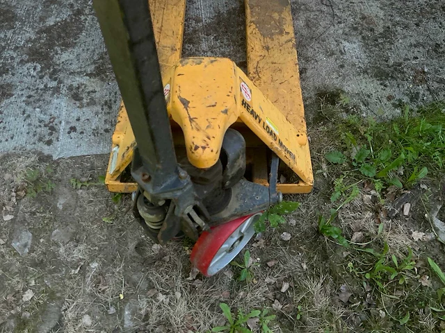Heavy load mover hpt-25 nd hand hydraulische palletwagen - afbeelding 5 van  5