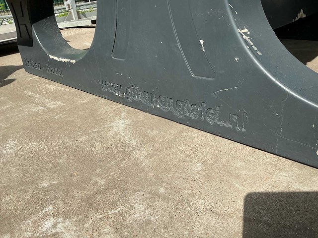 Heblad picknicktafel 180 x 192 x 75 terrastafel - afbeelding 3 van  4