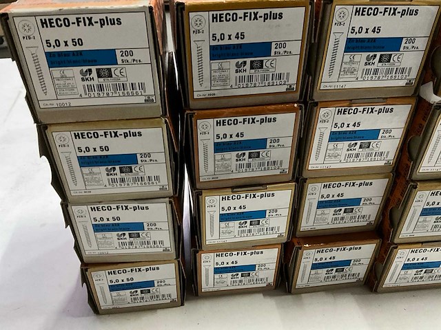 Heco diverse schroeven (25x) - afbeelding 2 van  8