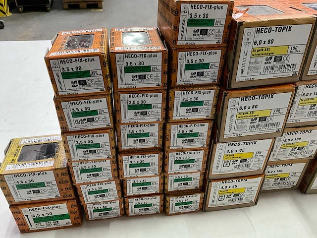 Heco diverse schroeven (32x) - afbeelding 3 van  7