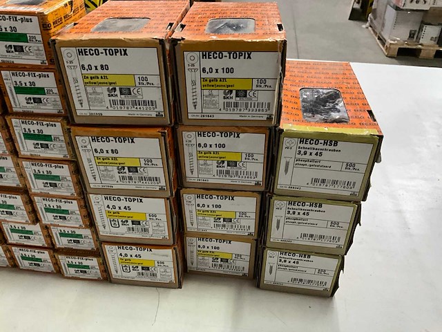 Heco diverse schroeven (32x) - afbeelding 5 van  7