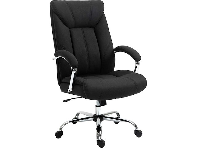 Hedge ergonomisch bureau in hoogte verstelbaar hoog achteren zwart - afbeelding 2 van  6