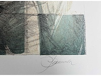 Hedwig pauwels - naakt - kleurenlithografie - afbeelding 5 van  9