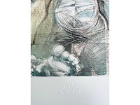 Hedwig pauwels - naakt - kleurenlithografie - afbeelding 6 van  9