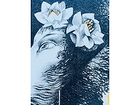Hedwig pauwels - naakt - kleurenlithografie - afbeelding 2 van  11