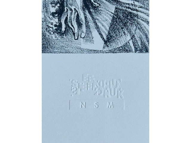 Hedwig pauwels - naakt - kleurenlithografie - afbeelding 10 van  11