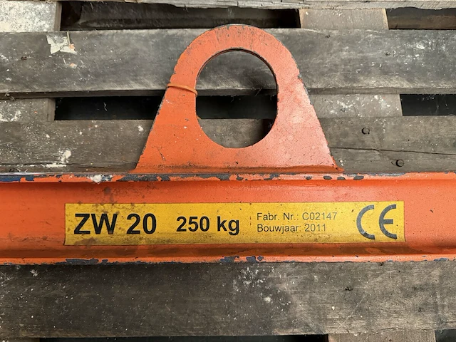 Hefbalk zw20 - afbeelding 2 van  5