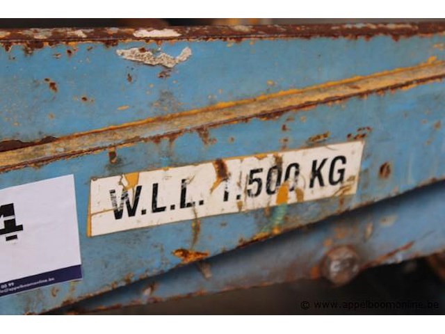Hefklem dca, w.l.l. 1500 kg - afbeelding 2 van  2