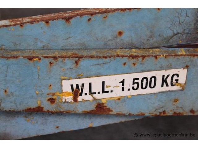 Hefklem, w.l.l. 1500 kg - afbeelding 2 van  2
