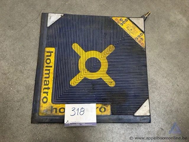 Hefkussen holmatro hlb 12, kevlar reinforced, 120 kn hefcapaciteit, 8 bar maximale druk, inclusief overdrukbeveiliging. - afbeelding 1 van  3
