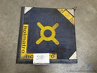 Hefkussen holmatro hlb 12, kevlar reinforced, 120 kn hefcapaciteit, 8 bar maximale druk, inclusief overdrukbeveiliging.