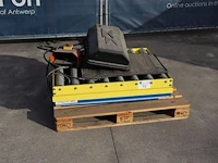 Heftafel edmolift elektrisch met rollenbaan
