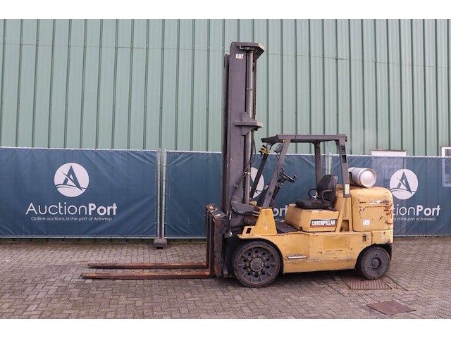 Heftruck caterpillar gc60k lpg 6000kg 7.52m 1999 - afbeelding 1 van  1