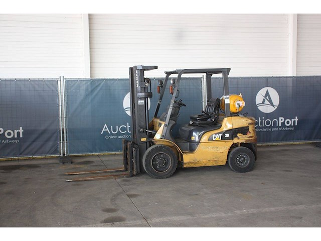 Heftruck caterpillar gp30nt lpg 3000kg 4.7m 2008 - afbeelding 1 van  1