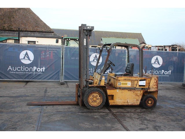 Heftruck caterpillar vc60d sa diesel 2750kg 4.37m 1989 - afbeelding 1 van  1