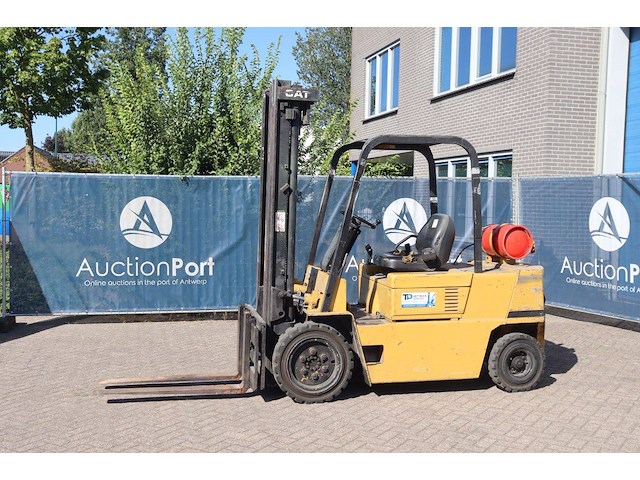 Heftruck caterpillar xxxxxvc60dxxxx lpg 3000kg 3.95m 1989 - afbeelding 1 van  1