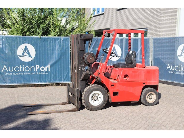 Heftruck clark c 600 - y 50 pd diesel 2600kg 3.95m - afbeelding 1 van  1