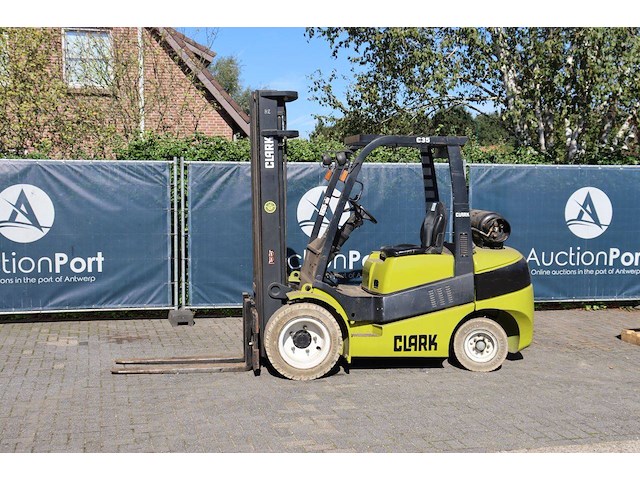 Heftruck clark c35l lpg 3250kg 3.4m 2011 - afbeelding 1 van  1