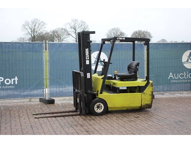 Heftruck clark ctm16 elektrisch 1170kg 4.97m - afbeelding 1 van  1