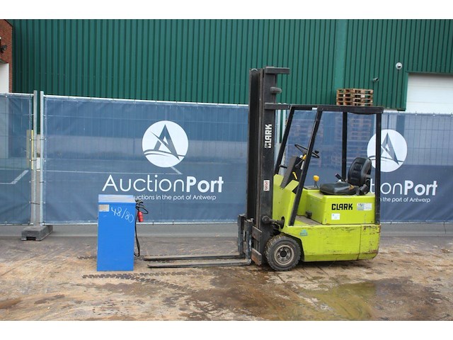 Heftruck clark tm10n elektrisch 1000kg 3.72m 1994 - afbeelding 1 van  1
