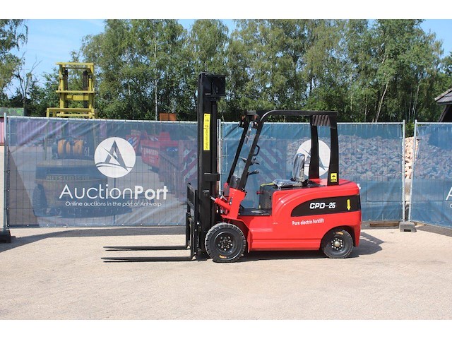 Heftruck cpd-25 elektrisch 2500kg 6.0m 2025 nieuw - afbeelding 1 van  1