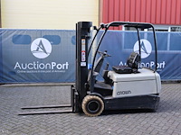 Heftruck crown sc3018 opt3 elektrisch 1800kg 4.3m 1997 - afbeelding 1 van  1