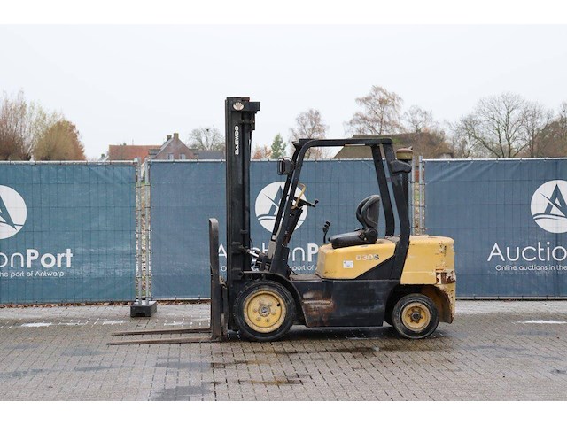 Heftruck daewoo d30s-3 diesel 3000kg 3.0m 2000 - afbeelding 1 van  1