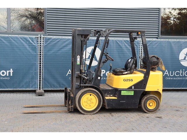 Heftruck daewoo g25p-3 lpg 2500kg 4.73m 2007 - afbeelding 1 van  1