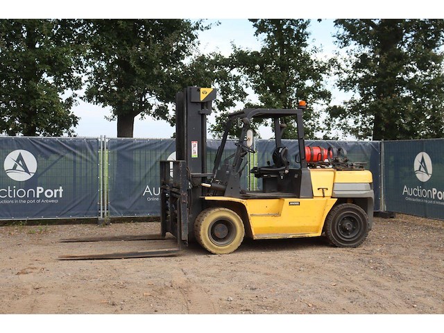 Heftruck daewoo g70s-2 lpg 7000kg 3.3m 2003 - afbeelding 1 van  1
