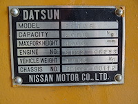 Heftruck datsun - afbeelding 7 van  14