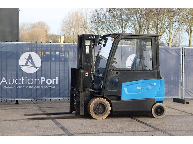 Heftruck doosan b25x-7 elektrisch 2500kg 4.73m 2021 - afbeelding 1 van  1