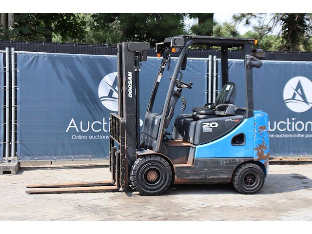 Heftruck doosan d20sc-5 diesel 2000kg 3.3m 2020 - afbeelding 1 van  1