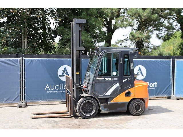 Heftruck doosan d35c-7 diesel 3500kg 3.3m 2020 - afbeelding 1 van  1