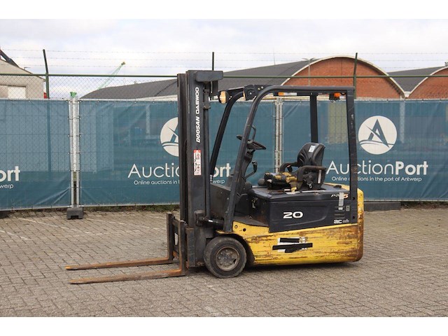 Heftruck doosan daewoo b20t-5ac elektrisch 2000kg 4.7m 2006 - afbeelding 1 van  1