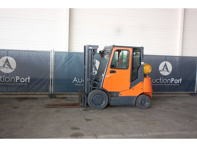 Heftruck doosan g25e-5 lpg 2500kg 2014 - afbeelding 1 van  1