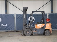 Heftruck doosan g25g-5 lpg 2500kg 5.54m 2009 - afbeelding 1 van  1