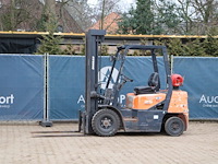 Heftruck doosan g25g-5 lpg 2500kg 5.99m