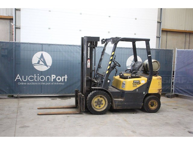 Heftruck doosan g25p-3+ lpg 2500kg 4.73m 2007 - afbeelding 1 van  1