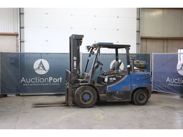 Heftruck doosan g45sc-5 lpg 4500kg 3.3m 2012 - afbeelding 1 van  1