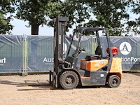 Heftruck doosan lpg 2500kg 5.54m 2009 - afbeelding 1 van  1